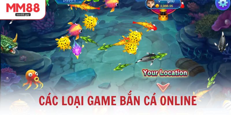 Các loại game bắn cá online hấp dẫn nhất từ các nhà phát hành